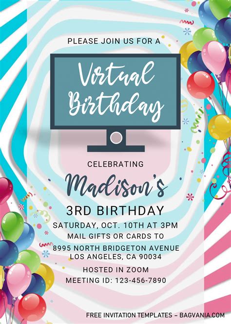 video evite|virtual party invitations free.